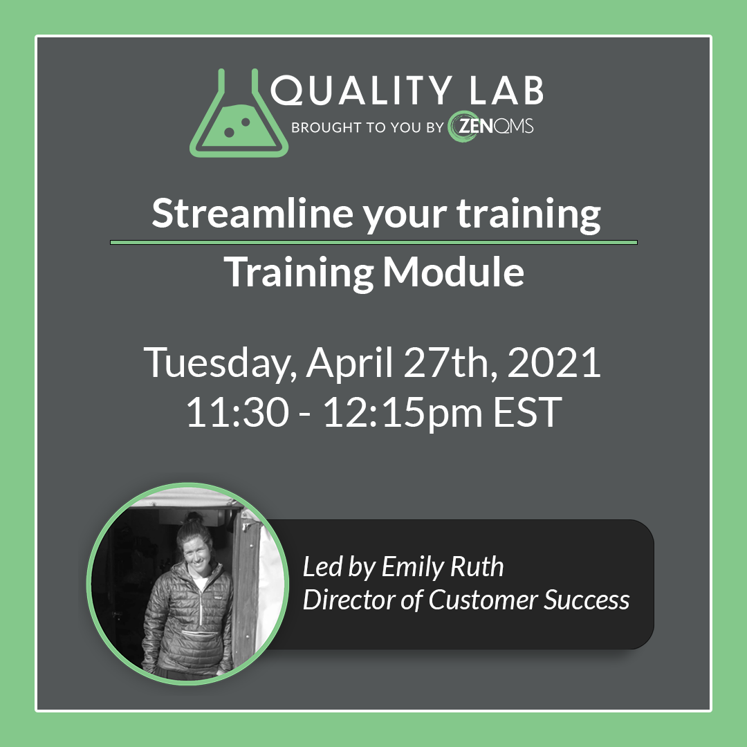 quality lab event april 4